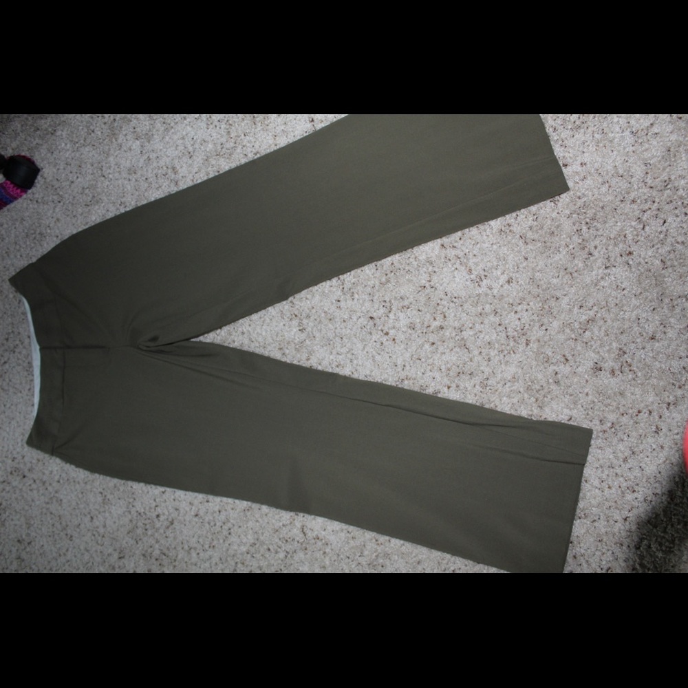 Army Green Suit Pants